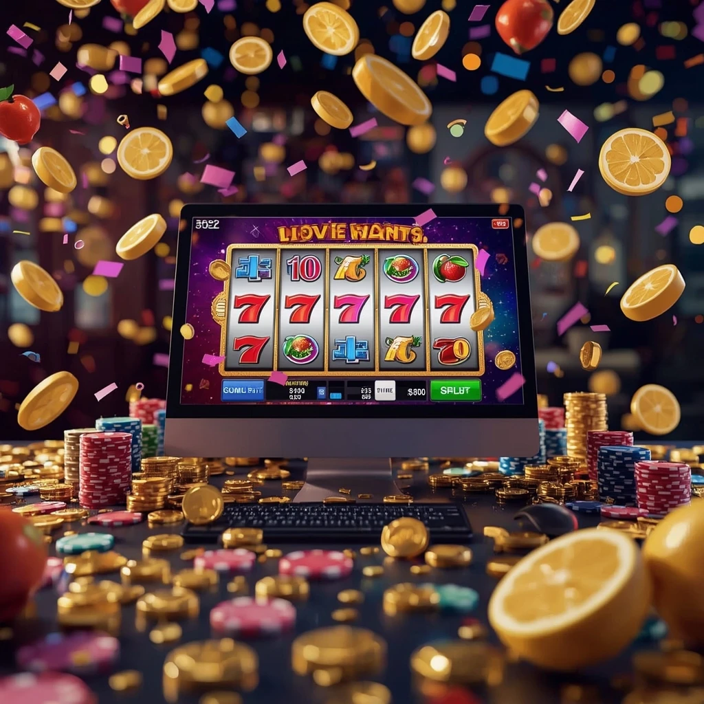 slot machines on the monitor WINMATCH365 CASINO